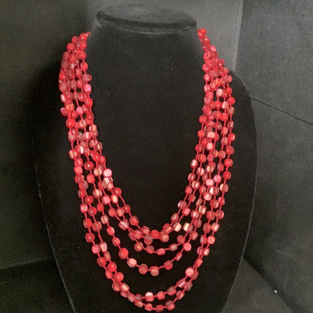 Red necklace